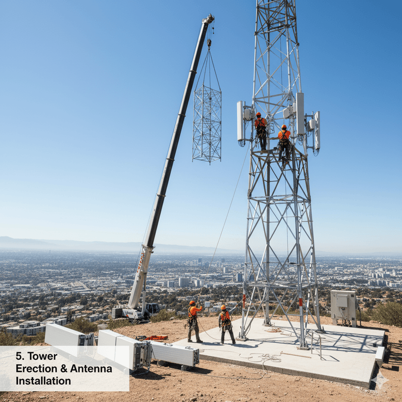 Turnkey Telecom Site Development