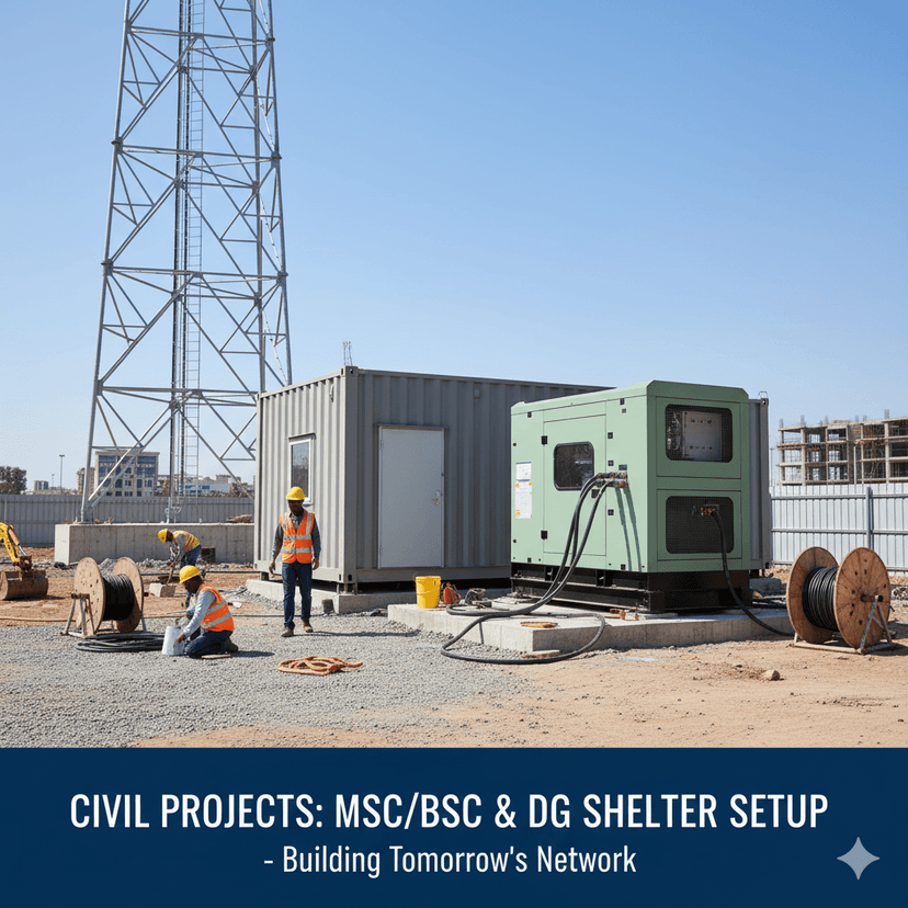 Turnkey Telecom Site Development